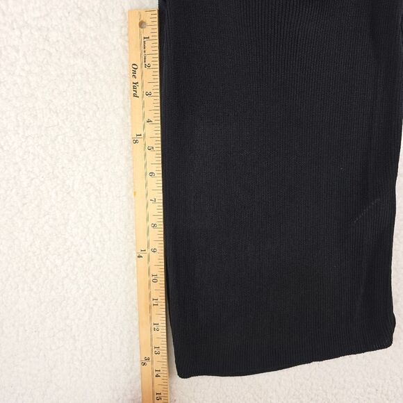 Madewell Soft Ribbed Sweater-Knit Tank Top Scoop Neck 100% Viscose Black Sz XS - Picture 8 of 12